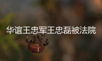  华谊王忠军王忠磊被法院强制执行 执行金额超3亿