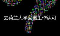 去荷兰大学回国工作认可度高吗？