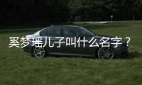  奚梦瑶儿子叫什么名字？奚梦瑶何猷君儿子几岁了？