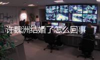  许魏洲结婚了怎么回事 许魏洲老婆是谁交往多久了